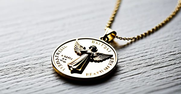 Médaille ange de baptême : un bijou significatif et unique
