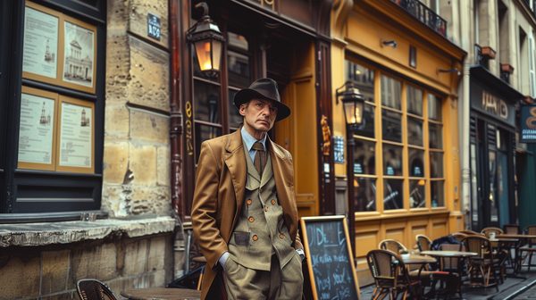 Mode chic et vintage : vêtements vintage pour homme elegants